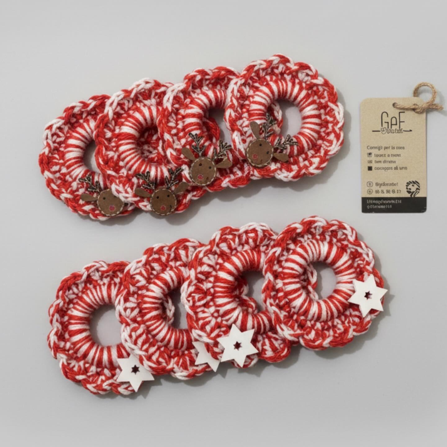 Portatovagliolo Candy Cane