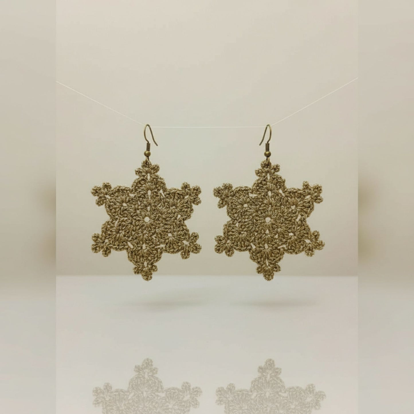 Orecchini Neve Dorata