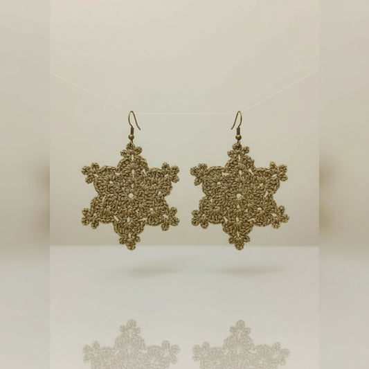 Orecchini Neve Dorata